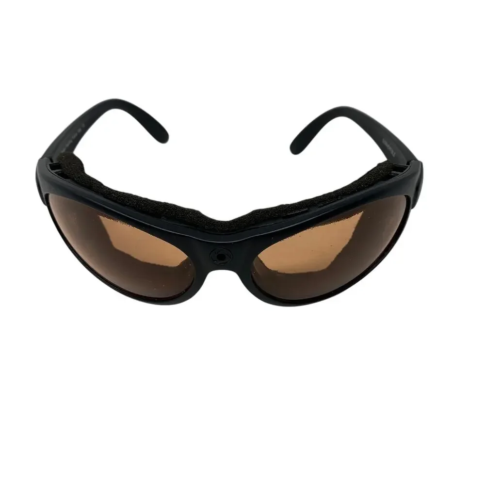 7eye Panoptx Convertible Sunglasses Lot 2 Pairs Brown Yellow Lenses Case